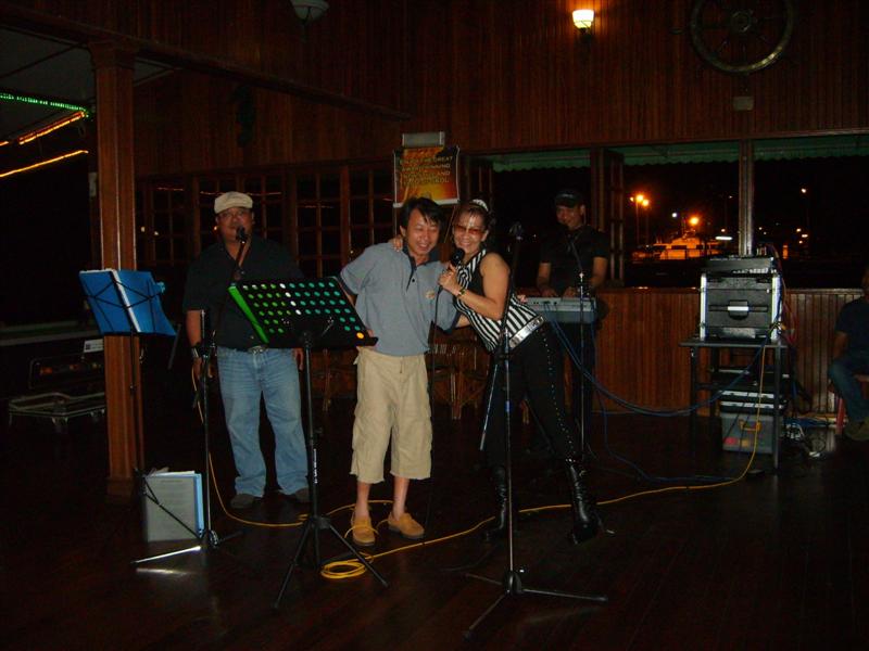 The band at the Sandakan YC